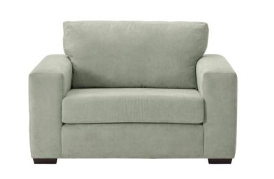 Heart of House Eton Fabric Cuddle Chair - Duck Egg.